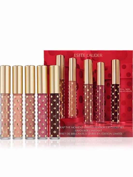 Estee Lauder Other - Estee Lauder Limited Edition Lip Gloss Set - Nude, Pink, Berry & Red